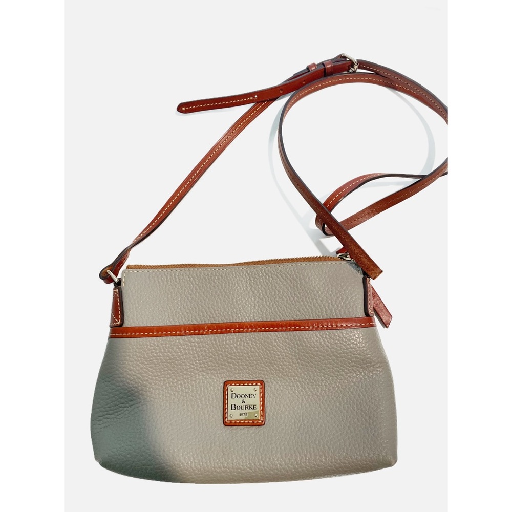 Dooney and Burke Pebble Grain Crossbody with Adjustable Strap pebble-gra…